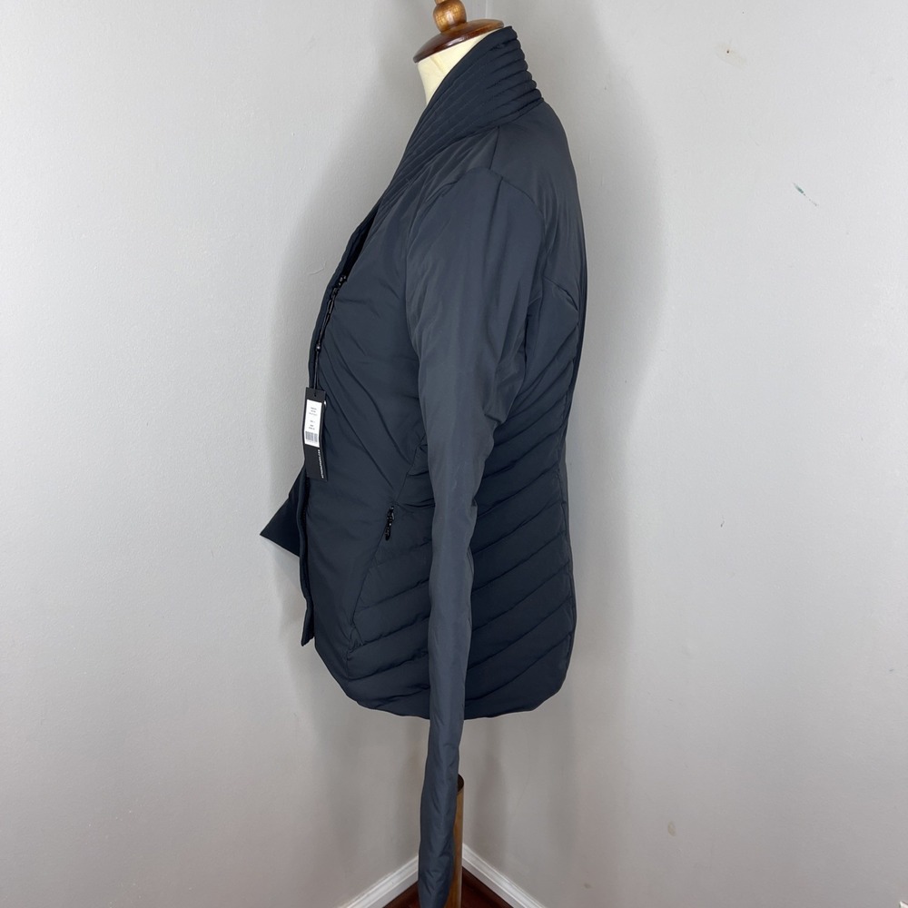 New Aether Appearal Passport Jacket in Jet Black Sz 3 Medium - Picture 3 of 12